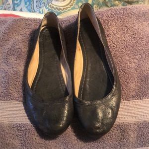 FRYE Carson Ballet Flats Black Size 10